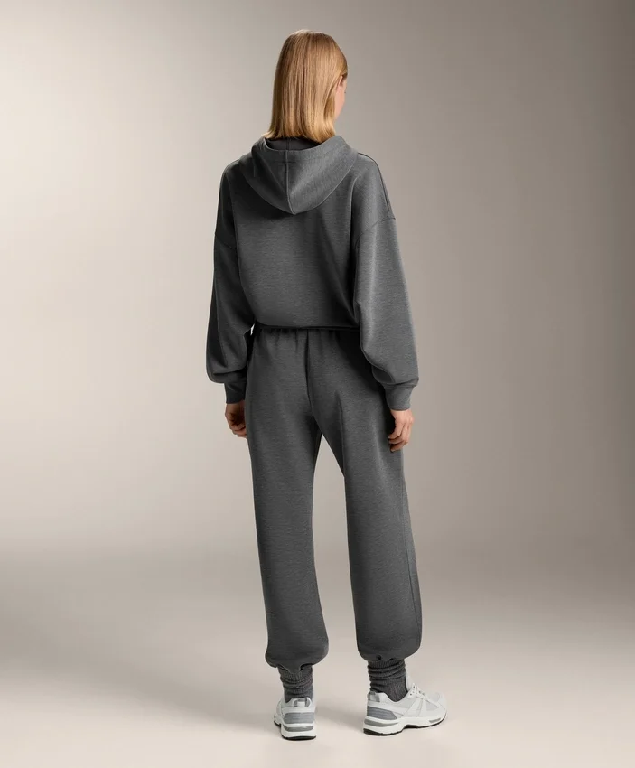 Joggings en modal chiné brossé Joggings en modal chiné brossé