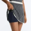 Jupe sans coutures à taille haute en maille à chevrons