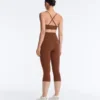 Leggings capri Comfortlux à taille très haute de 50 cm Leggings capri Comfortlux à taille très haute de 50 cm