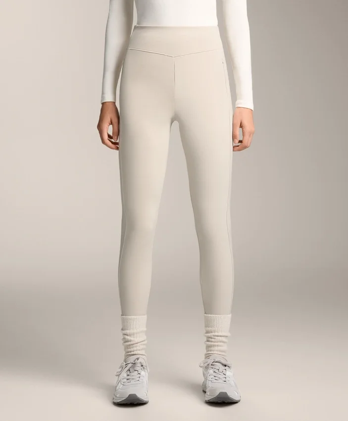 Leggings chauds taille haute, longueur cheville, avec poches, 70 cm Leggings chauds taille haute, longueur cheville, avec poches, 70 cm