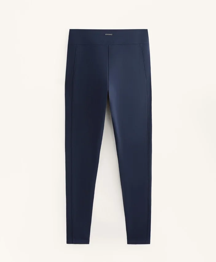 Leggings chauds taille haute, longueur cheville, avec poches, 70 cm Leggings chauds taille haute, longueur cheville, avec poches, 70 cm