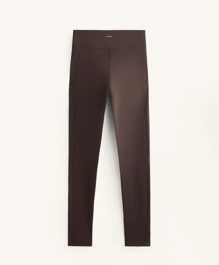 Leggings chauds taille haute, longueur cheville, avec poches, 70 cm Leggings chauds taille haute, longueur cheville, avec poches, 70 cm
