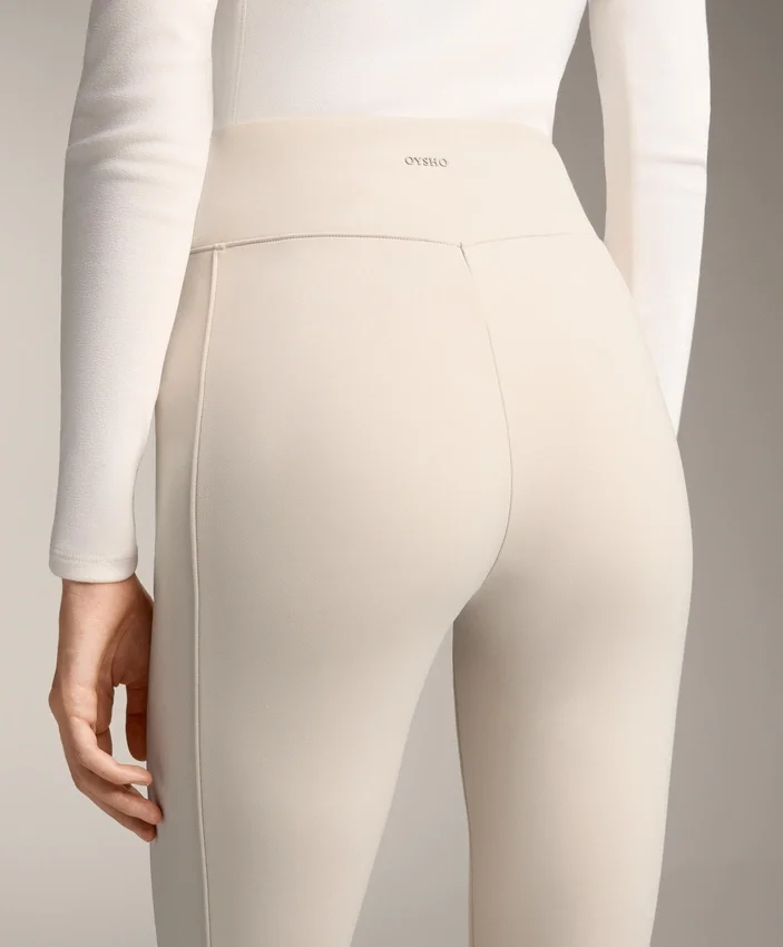 Leggings chauds taille haute, longueur cheville, avec poches, 70 cm Leggings chauds taille haute, longueur cheville, avec poches, 70 cm