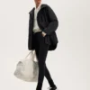 Leggings chauds taille haute, longueur cheville, avec poches, 70 cm