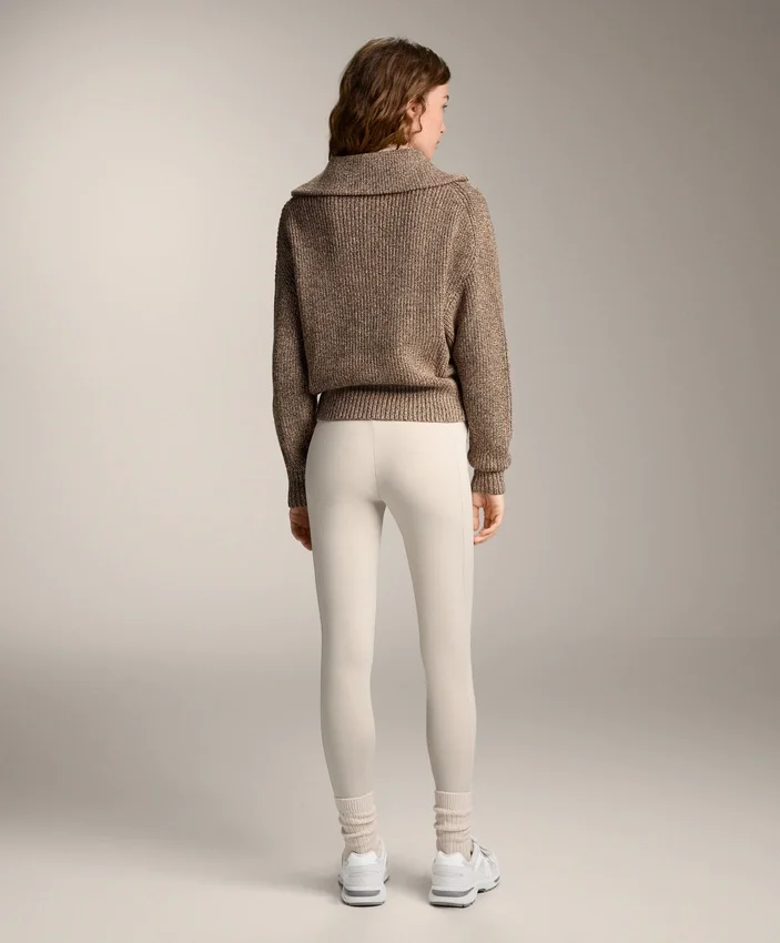 Leggings chauds taille haute, longueur cheville, avec poches, 70 cm Leggings chauds taille haute, longueur cheville, avec poches, 70 cm