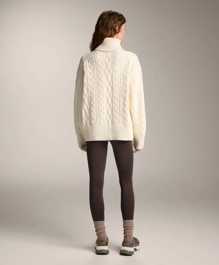 Leggings chauds taille haute, longueur cheville, avec poches, 70 cm Leggings chauds taille haute, longueur cheville, avec poches, 70 cm