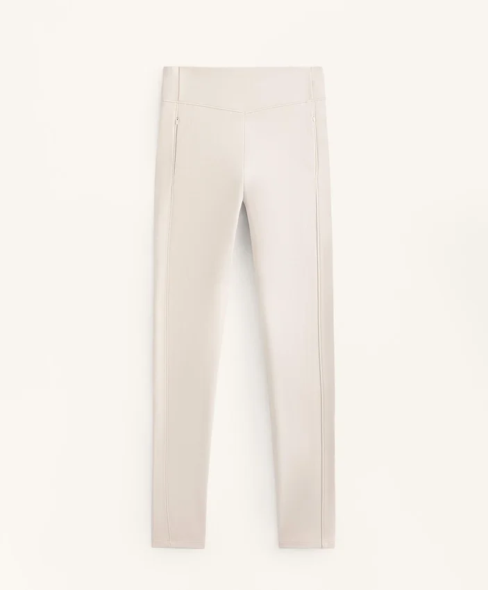 Leggings chauds taille haute, longueur cheville, avec poches, 70 cm Leggings chauds taille haute, longueur cheville, avec poches, 70 cm