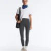 Leggings Comfortlux à taille en V et contraste, longueur cheville Leggings Comfortlux à taille en V et contraste, longueur cheville
