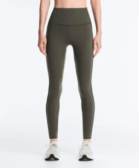 Leggings Comfortlux taille haute à bord-côtes, longueur cheville
