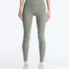 Leggings Comfortlux taille haute à bord-côtes, longueur cheville Leggings Comfortlux taille haute à bord-côtes, longueur cheville