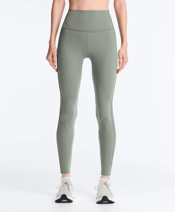 Leggings Comfortlux taille haute à bord-côtes, longueur cheville Leggings Comfortlux taille haute à bord-côtes, longueur cheville