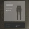 Leggings Comfortlux taille haute à bord-côtes, longueur cheville Leggings Comfortlux taille haute à bord-côtes, longueur cheville