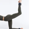 Leggings Comfortlux taille haute à bord-côtes, longueur cheville Leggings Comfortlux taille haute à bord-côtes, longueur cheville
