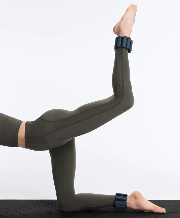 Leggings Comfortlux taille haute à bord-côtes, longueur cheville Leggings Comfortlux taille haute à bord-côtes, longueur cheville