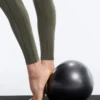 Leggings Comfortlux taille haute à bord-côtes, longueur cheville Leggings Comfortlux taille haute à bord-côtes, longueur cheville
