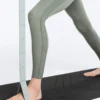 Leggings Comfortlux taille haute à bord-côtes, longueur cheville Leggings Comfortlux taille haute à bord-côtes, longueur cheville