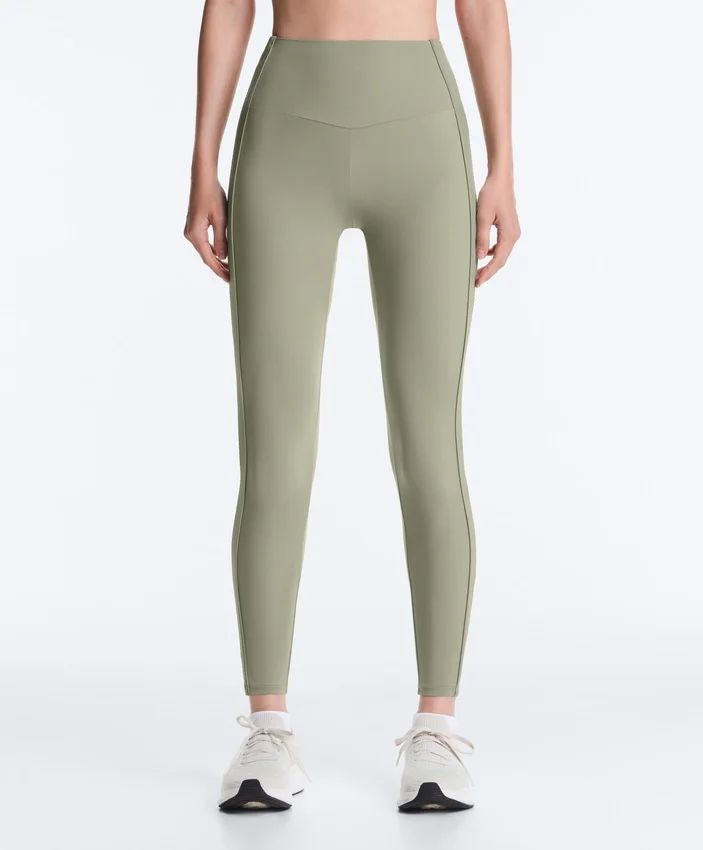 Leggings Comfortlux taille haute à côtes, longueur cheville Leggings Comfortlux taille haute à côtes, longueur cheville