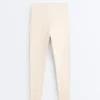 Leggings Comfortlux à taille haute et côtes, longueur cheville, 65 cm Leggings Comfortlux à taille haute et côtes, longueur cheville, 65 cm