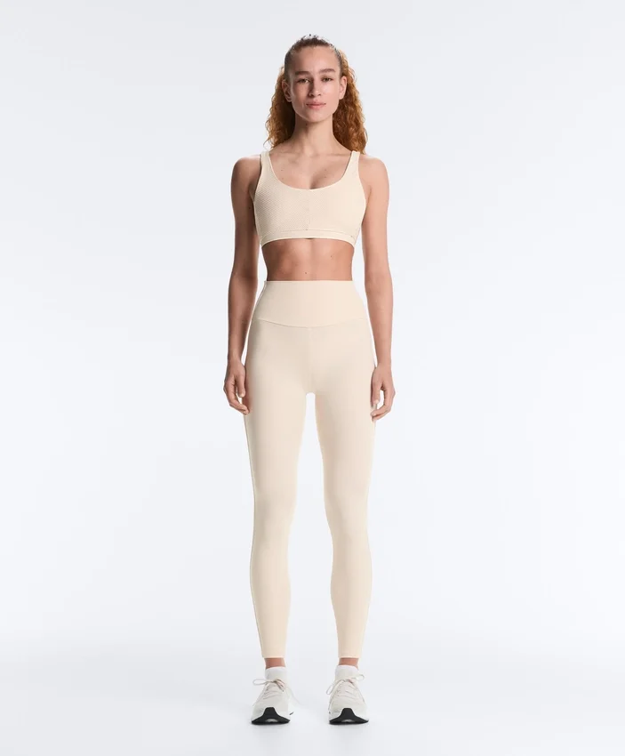 Leggings Comfortlux à taille haute et côtes, longueur cheville, 65 cm Leggings Comfortlux à taille haute et côtes, longueur cheville, 65 cm