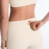 Leggings Comfortlux à taille haute et côtes, longueur cheville, 65 cm Leggings Comfortlux à taille haute et côtes, longueur cheville, 65 cm