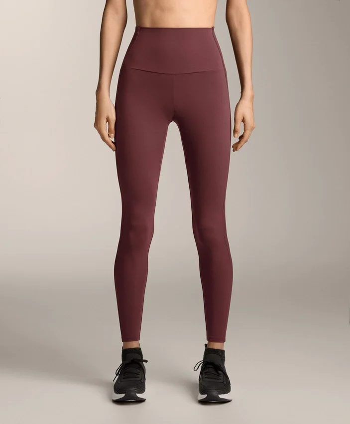Leggings Comfortlux à taille haute et longueur cheville, en tissu côtelé Leggings Comfortlux à taille haute et longueur cheville, en tissu côtelé