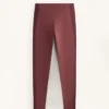 Leggings Comfortlux à taille haute et longueur cheville, en tissu côtelé Leggings Comfortlux à taille haute et longueur cheville, en tissu côtelé