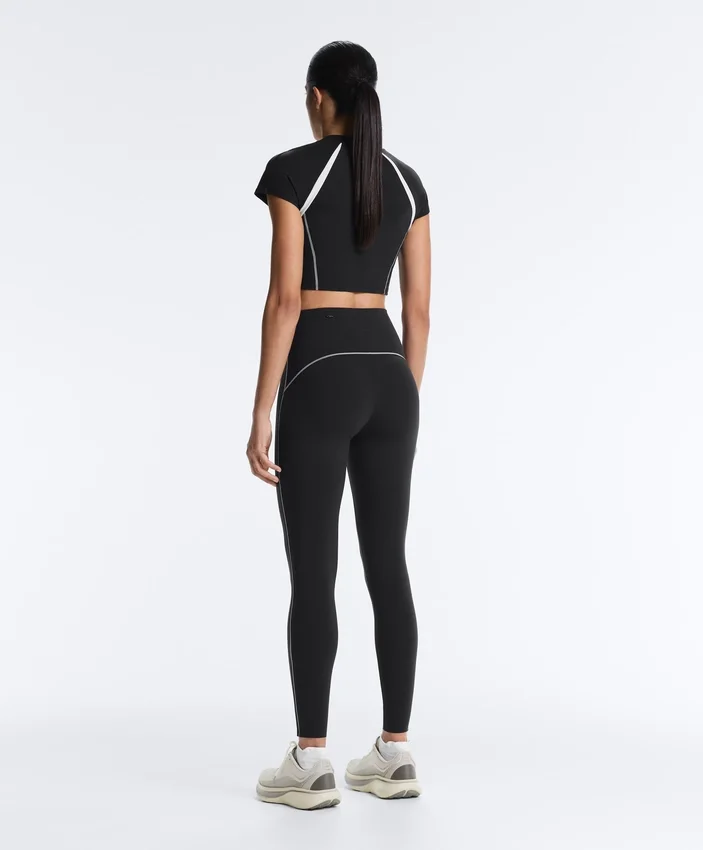 Leggings compressifs réfléchissants à taille haute et Core Control, longueur cheville Leggings compressifs réfléchissants à taille haute et Core Control, longueur cheville