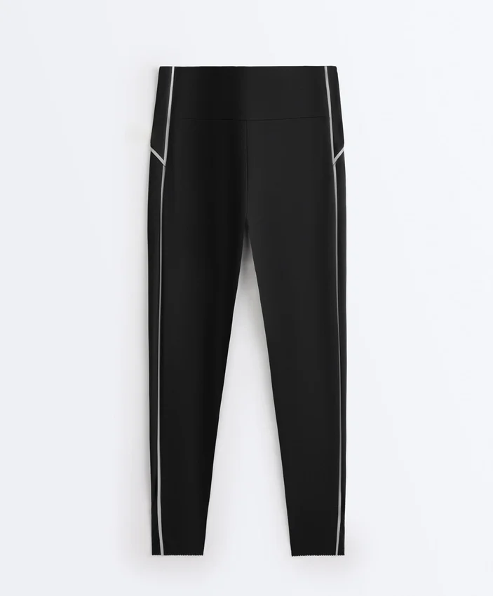 Leggings compressifs réfléchissants à taille haute et Core Control, longueur cheville Leggings compressifs réfléchissants à taille haute et Core Control, longueur cheville
