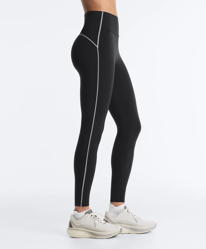 Leggings compressifs réfléchissants à taille haute et Core Control, longueur cheville Leggings compressifs réfléchissants à taille haute et Core Control, longueur cheville