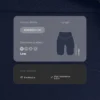 Leggings cycliste taille haute Comfortlux de 20 cm Leggings cycliste taille haute Comfortlux de 20 cm