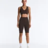 Leggings de cyclisme à taille haute avec Core Control 25 cm