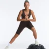 Leggings de cyclisme à taille haute avec Core Control 25 cm