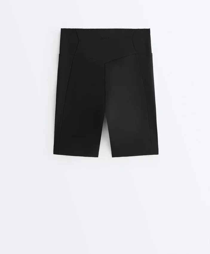 Leggings de cyclisme à taille haute et poches compressives, 20 cm Leggings de cyclisme à taille haute et poches compressives, 20 cm