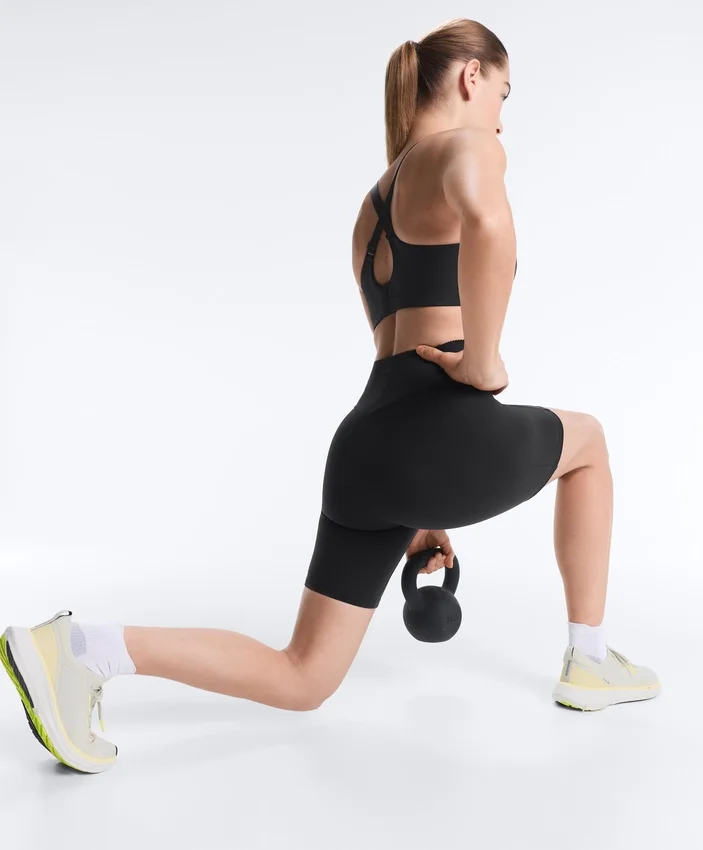 Leggings de cyclisme à taille haute et poches compressives, 20 cm Leggings de cyclisme à taille haute et poches compressives, 20 cm