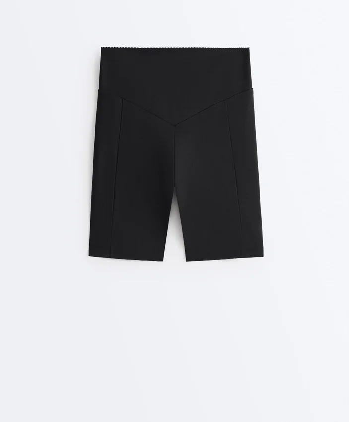 Leggings de cyclisme à taille haute et poches compressives, 20 cm Leggings de cyclisme à taille haute et poches compressives, 20 cm