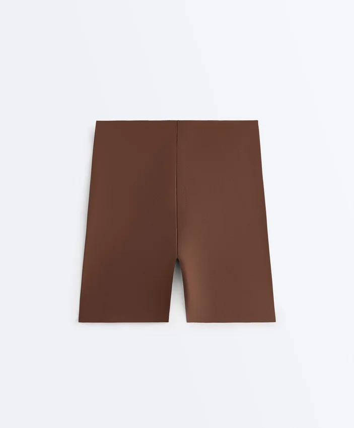 Leggings de cycliste taille haute invisible découpé au laser Leggings de cycliste taille haute invisible découpé au laser