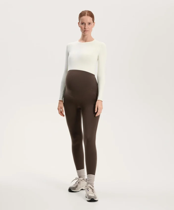 Leggings de grossesse chaud, longueur cheville, 70 cm Leggings de grossesse chaud, longueur cheville, 70 cm