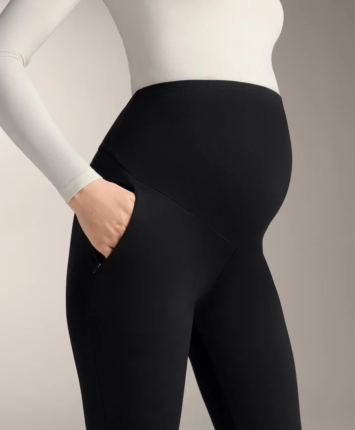 Leggings de grossesse chaud, longueur cheville, 70 cm Leggings de grossesse chaud, longueur cheville, 70 cm