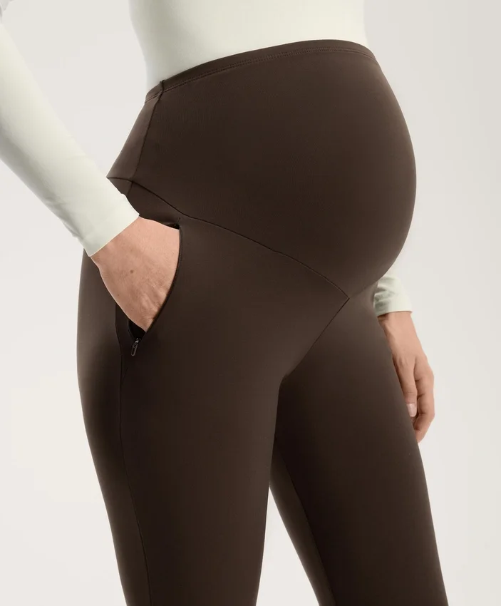 Leggings de grossesse chaud, longueur cheville, 70 cm Leggings de grossesse chaud, longueur cheville, 70 cm