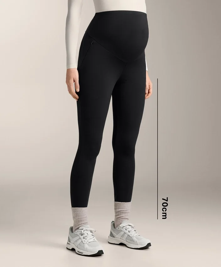 Leggings de grossesse chaud, longueur cheville, 70 cm Leggings de grossesse chaud, longueur cheville, 70 cm