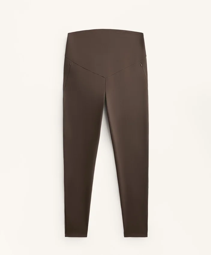 Leggings de grossesse chaud, longueur cheville, 70 cm Leggings de grossesse chaud, longueur cheville, 70 cm