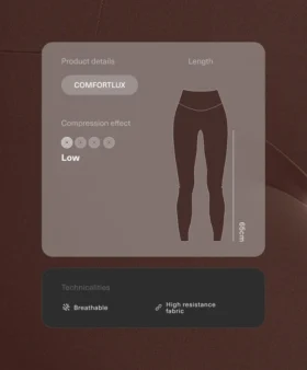 Leggings de grossesse Comfortlux 65 cm