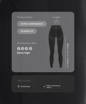 Leggings extra-compressifs Raise Up jusqu&rsquo;aux chevilles