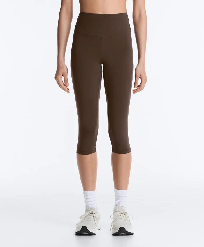 Leggings mi-longs à taille haute Comfortlux 40 cm Leggings mi-longs à taille haute Comfortlux 40 cm