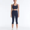 Leggings mi-longs à taille haute Comfortlux 40 cm Leggings mi-longs à taille haute Comfortlux 40 cm