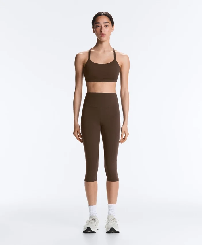 Leggings mi-longs à taille haute Comfortlux 40 cm Leggings mi-longs à taille haute Comfortlux 40 cm
