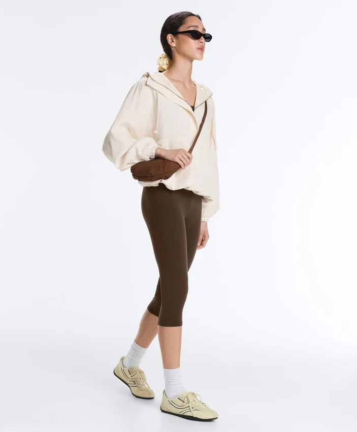 Leggings mi-longs à taille haute Comfortlux 40 cm Leggings mi-longs à taille haute Comfortlux 40 cm
