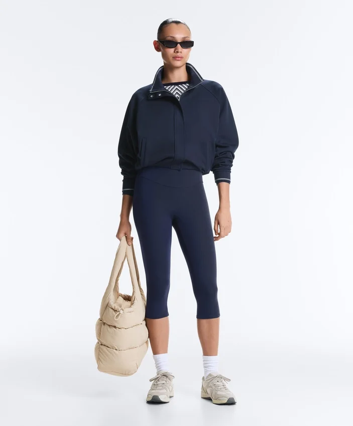 Leggings mi-longs à taille haute Comfortlux 40 cm Leggings mi-longs à taille haute Comfortlux 40 cm