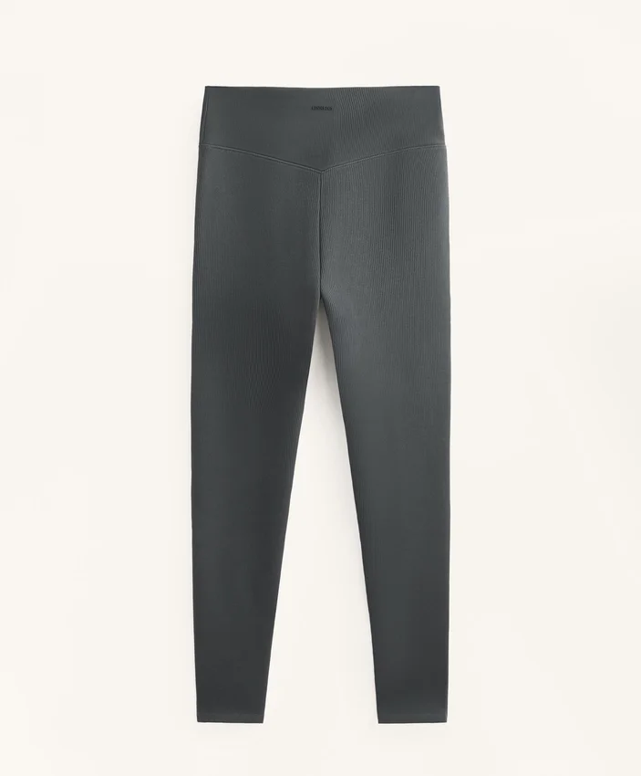 Leggings sans coutures extra-chauds à taille très haute et bord-côte, longueur cheville 70 cm Leggings sans coutures extra-chauds à taille très haute et bord-côte, longueur cheville 70 cm