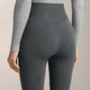 Leggings sans coutures extra-chauds à taille très haute et bord-côte, longueur cheville 70 cm Leggings sans coutures extra-chauds à taille très haute et bord-côte, longueur cheville 70 cm